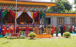 His Majesty announces the launch of Pelsung