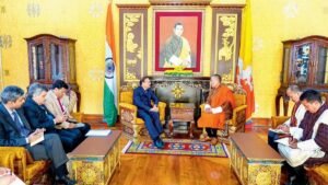 CJI Surya Kant meets the PM and king of Bhutan