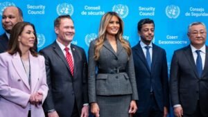 Melania Trump Chairs Historic UN Security Council Session on Children and Education
