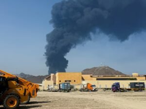 New Delhi Demands De-escalation After Iranian Strike on Fujairah Oil Zone