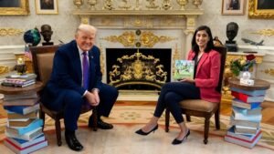 Trump Reads Children’s Book, Reflects on Past Presidents During Podcast