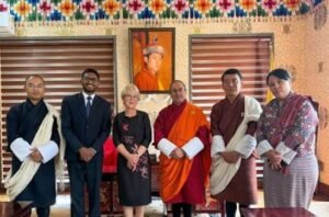 Highlight the five contestants competing to become Bhutan’s first representative