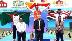 Bhutan recurve archer Kinley Tshering clinches gold in Dhaka