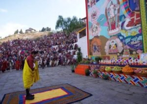 Devotees Travel Across Bhutan for Two-Week Kathri in Paro