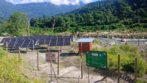 Solar pump brings water to Tshangchutham farms